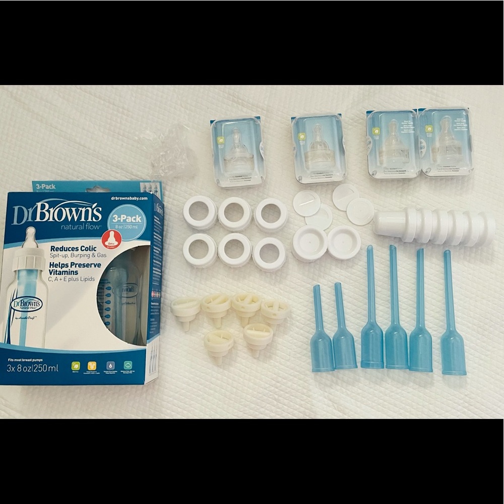 Dr. Brown’s Bottles (Natural Flow) & Accessories